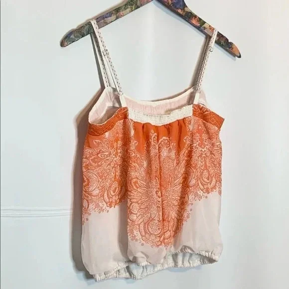 Anthropologie One September | Piha Tank Top Strappy Chiffon Lined - Picture 6 of 9
